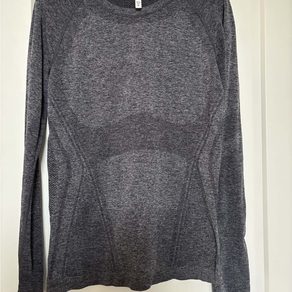 Athleta Gray Crew Neck Skirt